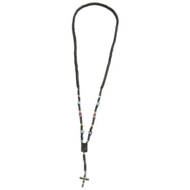 Imagem de Colar Terço Masculino The Sentinel Noir - Fabiana Haverroth