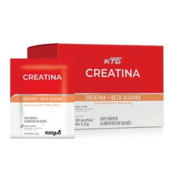 Imagem de Creatina+ Beta Alanina 30 Saches Limao Katigua