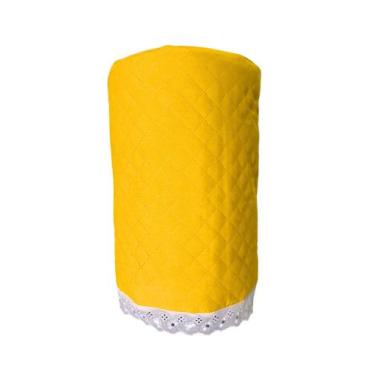 Imagem de Capa Para Galão De Água 20 Litros Com Lese Tecido Matelado Com Bordado