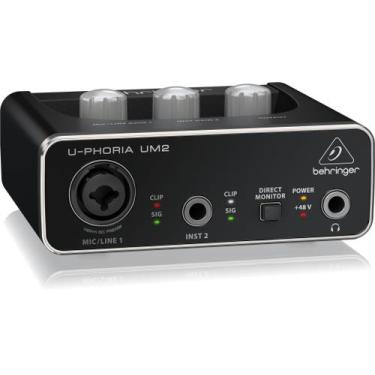 Imagem de Interface de Áudio Behringer U-phoria Um2