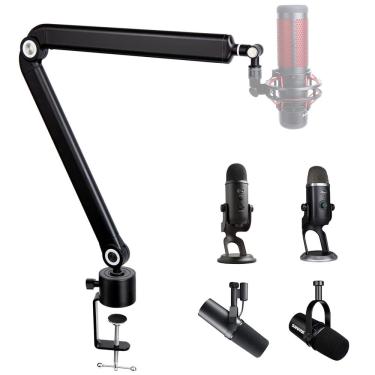 Imagem de Suporte de microfone Boom Arm sunmon compatível com HyperX QuadCast