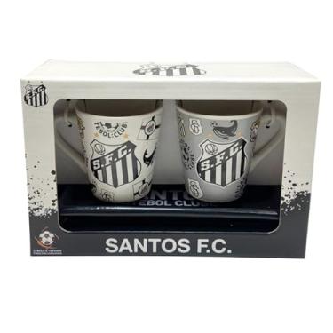 Imagem de Kit 2 Xícaras Tulipa Santos Fc 130ml | Oficial