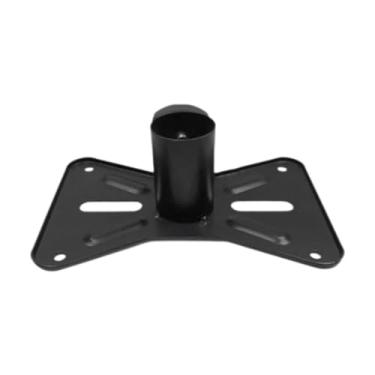 Imagem de AsrMyjcx Alto -falante de metal Mount Speaker bandeja de instalação fácil de suporte universal acessório de equipamento de som para festas estúdio