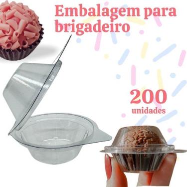 Imagem de Embalagem para Brigadeiro e Doces 200 unidades. - STARPACK PLÁSTICOS