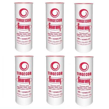 Imagem de Tinta tingir tecido guarany para algodão, linho, rami, sisal, juta e v