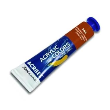 Imagem de Tinta Acrílica Acrilex 20 ml Avulso Vermelho Veneza 366