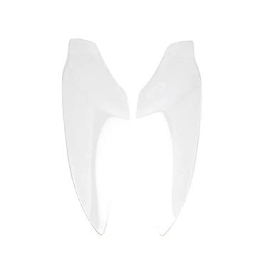 Imagem de Acc-Creativity Lente de tela de proteção da tampa do farol frontal de acrílico para motocicleta compatível com KAWASAKI NINJA1000 Z1000SX 2017-2020 (transparente)