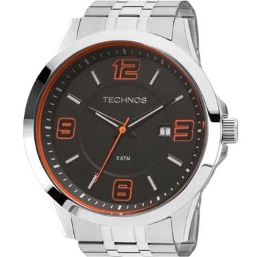 Imagem de Relógio Analógico Masculino Prata 2115kqg-1l - Technos