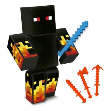 Imagem de Boneco Athos 15cm Gamer Articulado com Ferramentas e Chaveiro Algazarra 3.03.1364