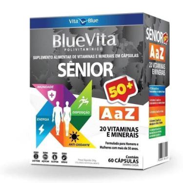 Imagem de Blue Vita Senior Polivitamínico A Z com 60 cápsulas - Vita Blue