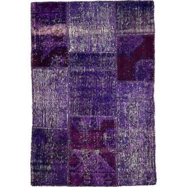 Imagem de Tapete Patchwork 80X120 Violeta