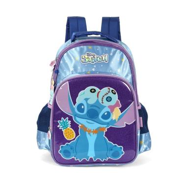 Imagem de Mochila Costas Escolar Infantil Stitch Disney Is42401Sc