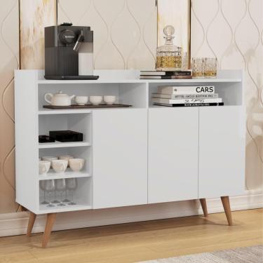 Imagem de Buffet 3 Portas Retrô Markab Branco