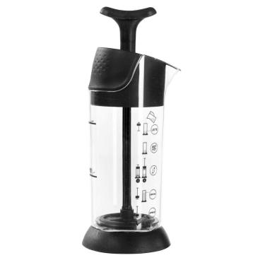 Imagem de Espumador De Leite Pressca 200ml Preto