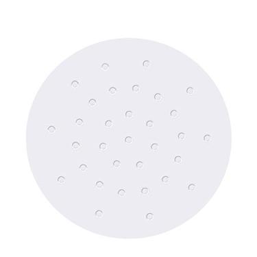 Imagem de Papéis de pergaminho para fritadeira de ar, conjunto de 100 (6/6.5/7/7.5/8/8.5/9/10 polegadas disponíveis), Branco, 6inch