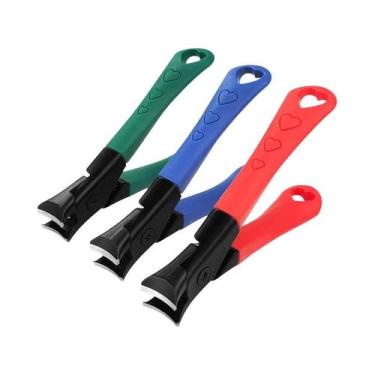 Imagem de Cortador De Unhas De Aço Inoxidável Com Borda Afiada Para Manicure E P