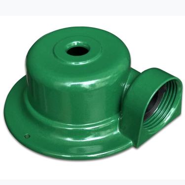 Imagem de Joycube Aspersores de irrigação, irrigador de gramado de metal para quintal e jardim, sistema de irrigação de água resistente de 360 graus para irrigação de áreas pequenas a médias, jardim, gramado