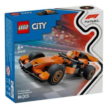 Imagem de LEGO City - Piloto de F1 com carro McLaren - 86 Peças - 60442