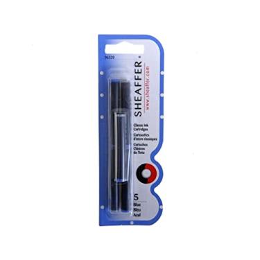 Imagem de Cartuchos de tinta Sheaffer Skrip, azul, pacote com 5, PK - SHF96320, Azul, Azul, 1 - Pack