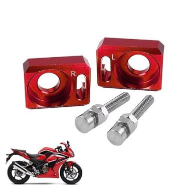 Imagem de LINGQI RACING Bloco de eixo traseiro Dirt Bike, ajustador de tensor de corrente CNC para Surron Su-ron Light Bee Talaria Sting MX3 MX4 XXX X3 KT 200 DUKE 65 SX 690 ENDURO 690 SMC R 1293 Super