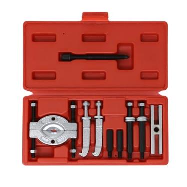 Imagem de CTA Tools Conjunto de extrator e separador de rolamento 3035 – Kit compacto de remoção de engrenagem e polia com garfo, extensões e extrator do braço do limpador – Inclui caixa moldada por sopro