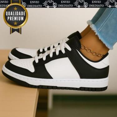 Imagem de Tênis Feminino Branco Masculino Cinza Caramelo Casual Confortavel Maci