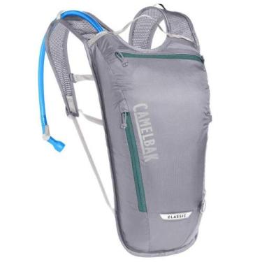 Imagem de Mochila de Hidratação CamelBak Classic Light Cinza Com Reservatório