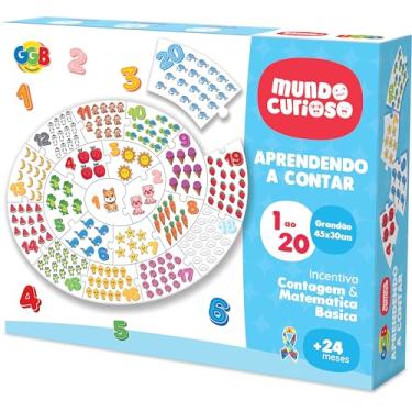 Imagem de GGB Plast Brinquedo Educativo Aprendendo a Contar Matemática