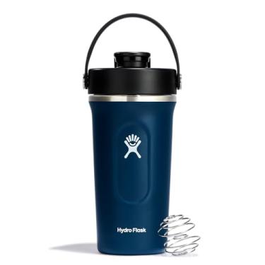 Imagem de Hydro Flask Coqueteleira Térmica Isolada 680ml com Batedor Interno, Tampa Flip-Top Anti-Vazamento - Índigo