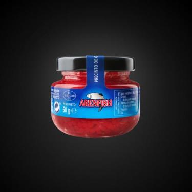 Imagem de Caviar Arenfish 50g Eurocaviar Gourmet Espanhol - La Tour, Vermelho