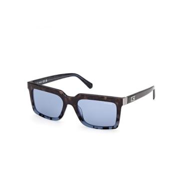 Imagem de GUESS Óculos de sol unissex, Azul/Outro, 55