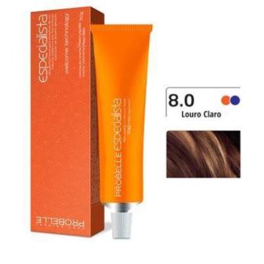 Imagem de Coloração Especialista Probelle Louro Claro 8.0 50g