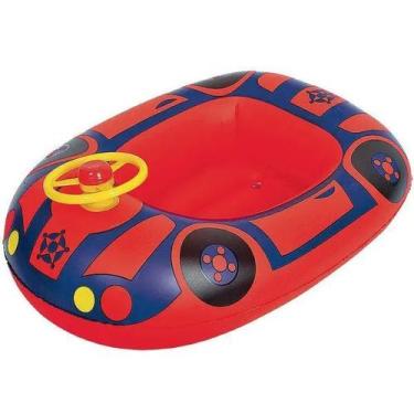 Imagem de Boia Inflável Carrinho com Direção - Brizi, Vermelho
