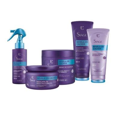 Imagem de Eudora Kit Completo Siàge Revela Os Cachos 5 (Nova Versão)