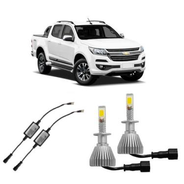 Imagem de Par Lampada Super Led H1 Para S10 2012 Até 2016 - Tiger Auto