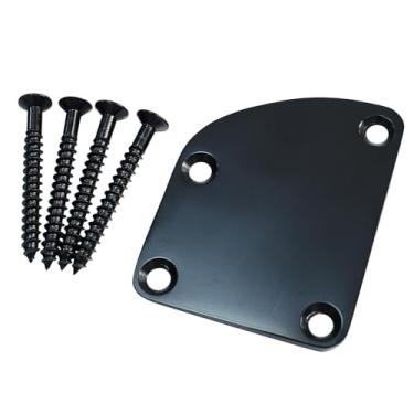 Imagem de OVSAL Placa de pescoço de guitarra placa de pescoço curva placa de junta de pescoço placa de substituição de peça de guitarra elétrica para Telecaster Neck Tele Neck Strat Neck Stratocaster Neck Bass