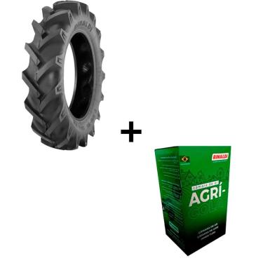 Imagem de Kit Pneu Tobata Microtrator Tc14 Tc12 6-12 Rga 36 Cap.B Rinaldi