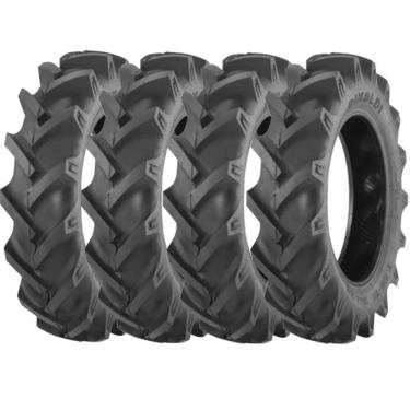 Imagem de Combo 4 Pneus Tobata Microtrator Tc14 Tc12 6-12 Rga 36 Cap.B Rinaldi