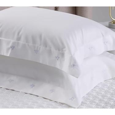 Imagem de CAPA DUVET ABEILLE BRANCO 100% ALGODÃO CETIM 600 FIOS QUEEN - 240X260