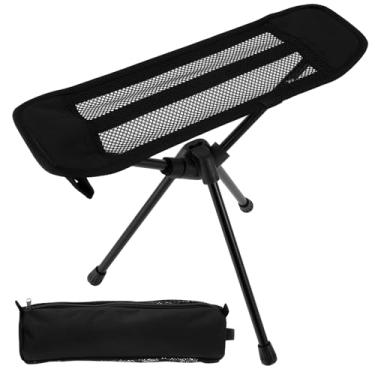 Imagem de Descanso para os pés, cadeira de acampamento, cadeira dobrável para acampamento, apoio para os pés, portátil, acampamento, 39 x 43 cm, apoio para os pés, cadeira para ambientes externos, descanso para