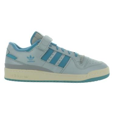 Imagem de adidas Tênis masculino Forum Low, Prata metálico/azul/cinza dois, 46