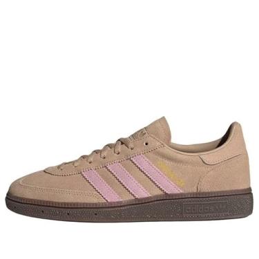 Imagem de Tênis feminino Adidas Handball Spezial, Arenito quente/rosa claro/chiclete, 35 BR