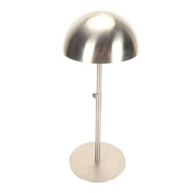 Imagem de ZJchao Organizador do Chapéu, Suporte de Exibição de Chapéu, Altura Ajustável Multifuncional Com Design de Formato 3D Armazenamento de Aço Inoxidável para Tampas de Beisebol, Tampa e (Prata)