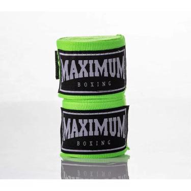 Imagem de Par Bandagem Maximum Muay Thai 3 Metros Boxe Kickboxing