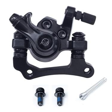 Imagem de Conjunto de freio de freio a disco de ferro para scooter de 25 cm compatível com Kugoo M4 e M4 Pro para skate elétrico (suporte)