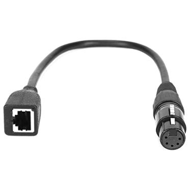 Imagem de Acouto Jorindo JD6100 Adaptador Cabo 5pin Xlr Fêmea a Rj45 Oxigênio feminino- Cabo de Cobre