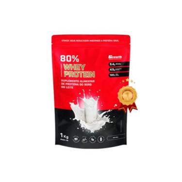 Imagem de 1 whey protein concentrado (1kg) - (leite em pó) - Growth