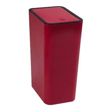 Imagem de Lixeira Tampa Click 8 litros Multiuso Bordo LTC1 BRD-PR