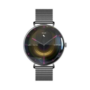 Imagem de Relógio Inteligente Luxuoso Masculino E Feminino Com Tela AMOLED De 1.