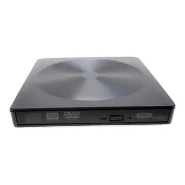 Imagem de Drive Knup Gravador Externo, CD e DVD, Compatível com Notebook e Desktop - Kp-le303
